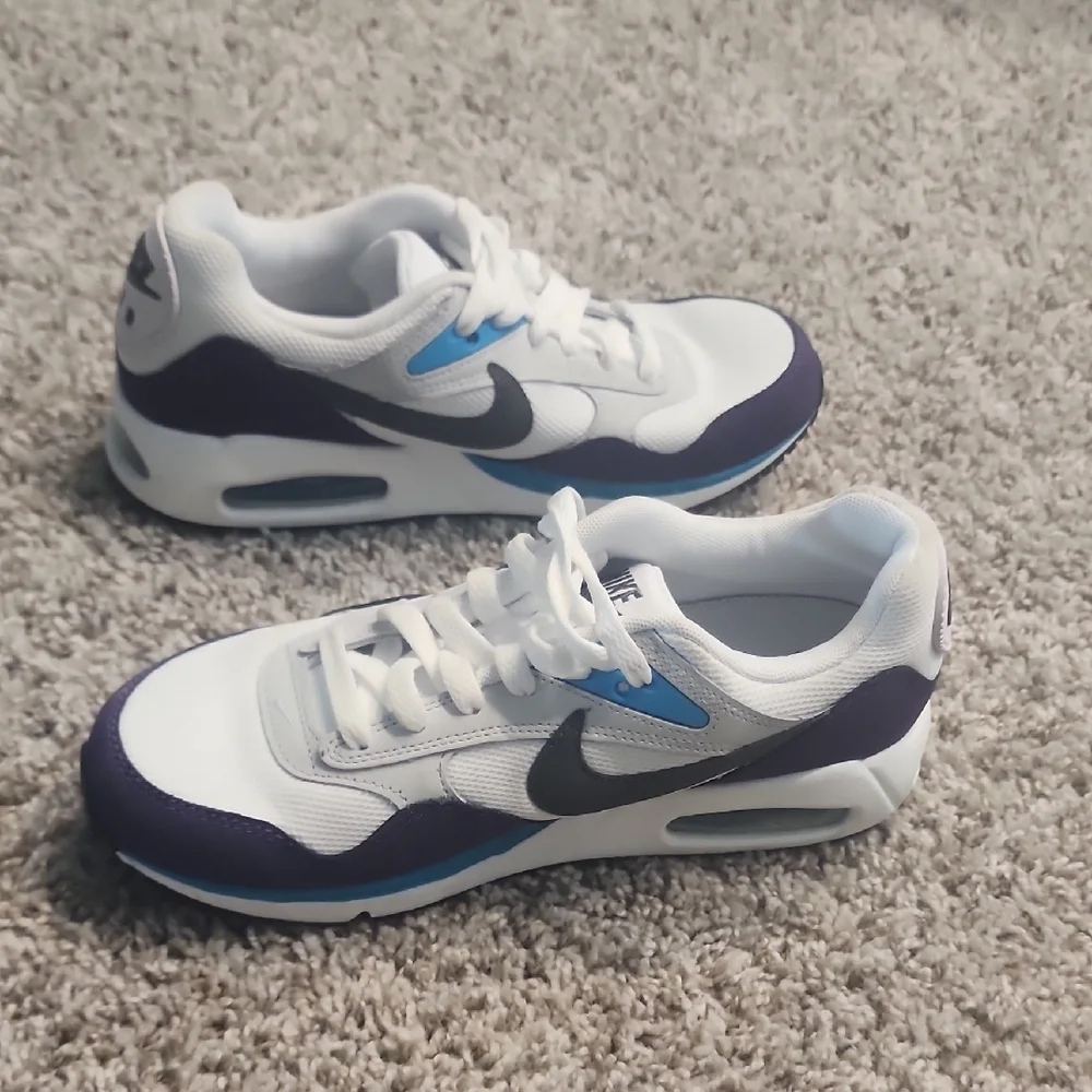 Nike Airmax Correlate Kids' White & Purple Sneakers
